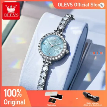 olevs-womens-steel-bracelet-watch-white-dial-display