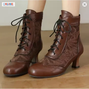 Ankle Boots Lace Up Boots Big Size Women
