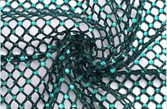 Blue Zircon Rhinestone Mesh Crystal Tape Sewing Trim
