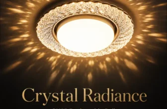 LED Downlight Crystal Ceiling Lamp GX53 Spotlight Home