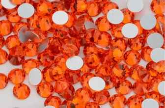 Orange Rhinestones Flatback Rhinestones Nail Art Crystal Stones
