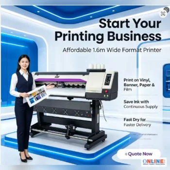 Sublimation Printer Large Format Banner Poster Printing Machine
