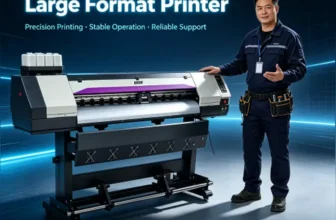 Wide Format Inkjet Printer Printing Machine Banner Poster
