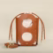 PG Women’s Luxury Hollow Design Crossbody Bucket Bag