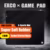 EXCO Esports large microfiber gaming mousepad