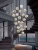 Modern LED Glass Ball Staircase Chandelier