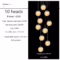 Modern LED Glass Ball Staircase Chandelier