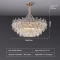 Modern Qyartistry Crystal LED Chandelier Lighting