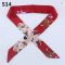 100 Colors Leopard Silk Bag Handle Headband Scarf