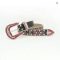 100 Sets 6 8mm Crystal AB Rivets Rhinestone Studs