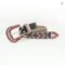 100 Sets 6 8mm Crystal AB Rivets Rhinestone Studs
