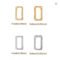 10Pcs Copper Claw Sew-On Rhinestones Gold Silver