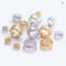 10Pcs Copper Claw Sew-On Rhinestones Gold Silver