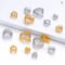 10Pcs Copper Claw Sew-On Rhinestones Gold Silver