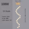 Modern Nordic LED Glass Chandelier Lighting