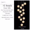 Modern LED Glass Ball Staircase Chandelier