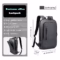 HcanKcan slim 14 inch laptop backpack