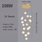 Modern Nordic LED Glass Chandelier Lighting