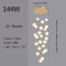 Modern Nordic LED Glass Chandelier Lighting