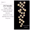Modern LED Glass Ball Staircase Chandelier