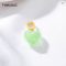 14K Gold Plated Jelly Heart Charms Candy Pendants DIY