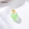 14K Gold Plated Jelly Heart Charms Candy Pendants DIY