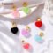 14K Gold Plated Jelly Heart Charms Candy Pendants DIY