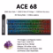 MCHOSE ACE 68 magnetic gaming keyboard