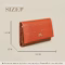 PG PATSY GARIS Unisex PU Leather Multi-Function Key Wallet