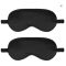 2-Pack Silk Sleep Mask Adjustable Blackout Blindfold