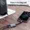 2-in-1 USB C to 3.5mm Aux PD60W DAC Adapter