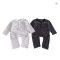 2024 Baby Boys Striped Pajama Set 2pcs 0-3Y