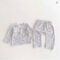 2024 Baby Boys Striped Pajama Set 2pcs 0-3Y