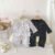 2024 Baby Boys Striped Pajama Set 2pcs 0-3Y