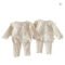 2024 Baby Girls Floral Cotton Top Pants Pajama Set