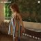 2024 Kids Striped Sling Overalls Summer Outfit 2-7Y
