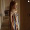 2024 Kids Striped Sling Overalls Summer Outfit 2-7Y