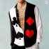 Fashion Men’s 2-Piece Harajuku Retro Summer Suit