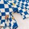 2025 Baby Boys Plaid Cartoon Romper Short Sleeve