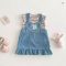2025 Girls Rainbow Striped Tank Top Summer Casual