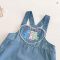 2025 Girls Rainbow Striped Tank Top Summer Casual