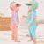 2025 Kids Dinosaur Horn Conjoined Swimsuit UV Protection