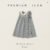 2025 Summer Girls Checkered Sleeveless Vest Skirt Dress