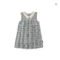 2025 Summer Girls Checkered Sleeveless Vest Skirt Dress