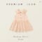 2026 Girls Polka Dot Doll Collar Sleeveless Dress
