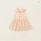 2026 Girls Polka Dot Doll Collar Sleeveless Dress