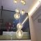 2026 Spiral Staircase Crystal Ball Long Chandelier