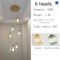2026 Spiral Staircase Crystal Ball Long Chandelier