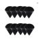 20Pcs Triangle Velvet Mini Face Powder Puffs