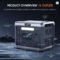 2400W inverter portable power station